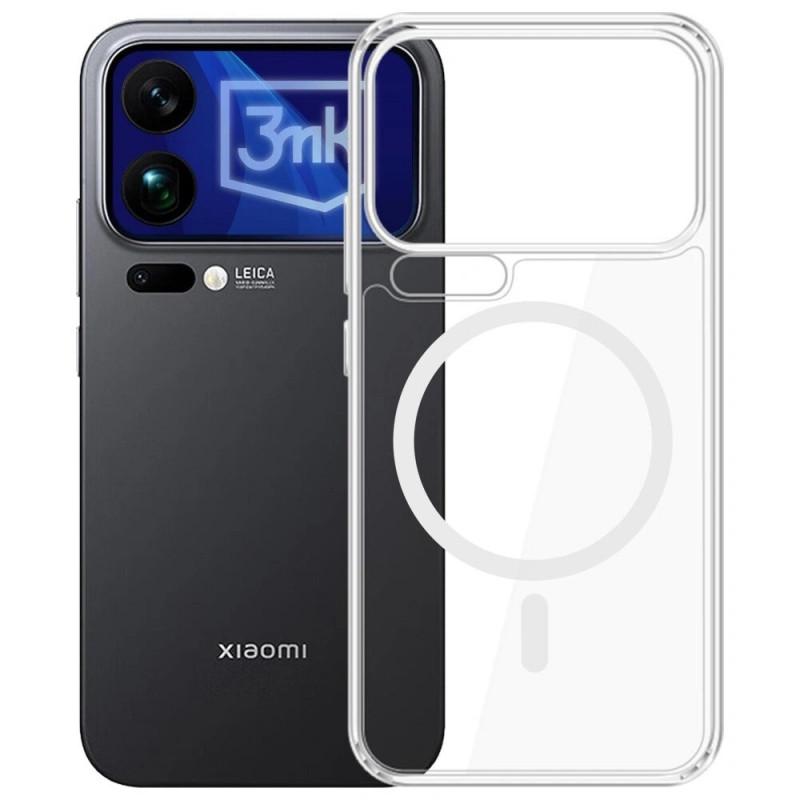 3MK Armor MagCase Xiaomi 17 Pro Smartphone-Hülle, transparent