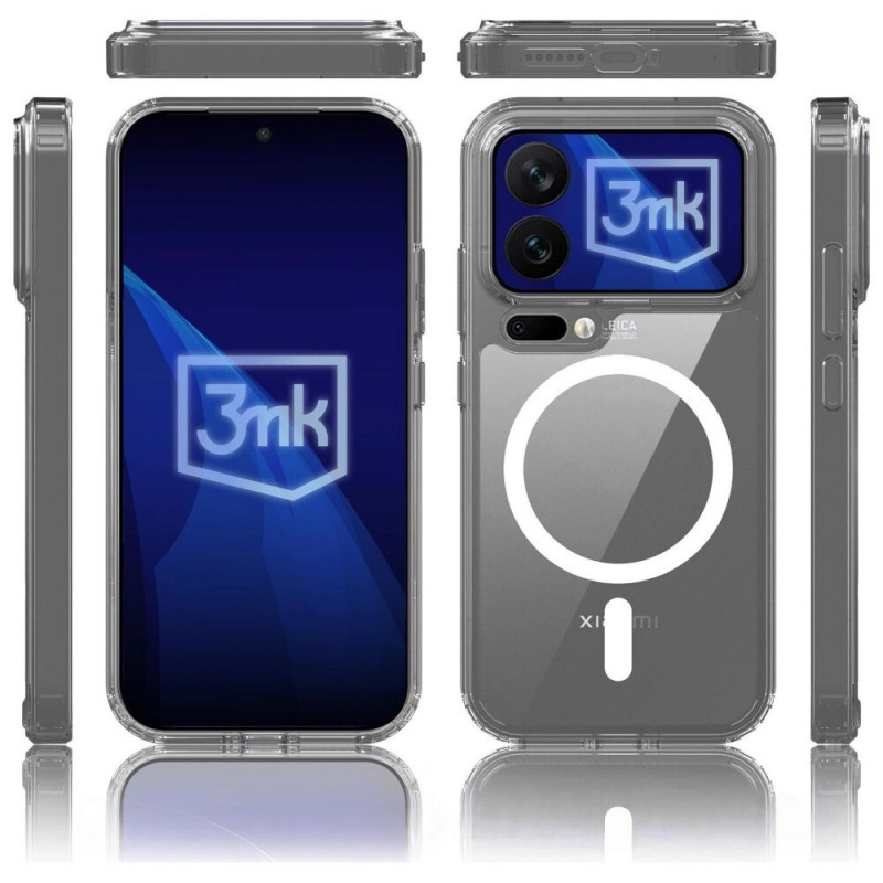 3MK Armor MagCase Xiaomi 17 Pro Max Smartphone-Hülle, transparent