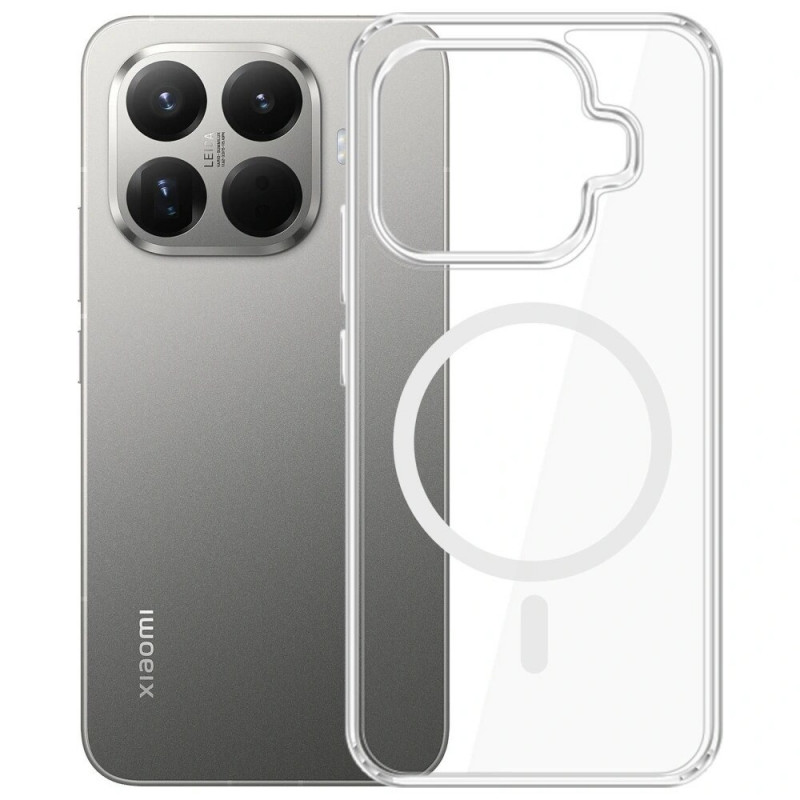 3MK Armor MagCase Xiaomi 15T Pro 5G Smartphone-Hülle, transparent