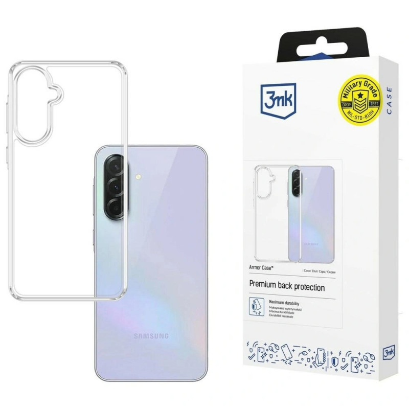 3MK Armor Case Samsung Galaxy A37 Smartphone-Hülle, transparent