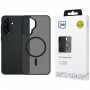 3MK Smoke MagCase Samsung Galaxy A37 Smartphone-Hülle, rauchschwarz