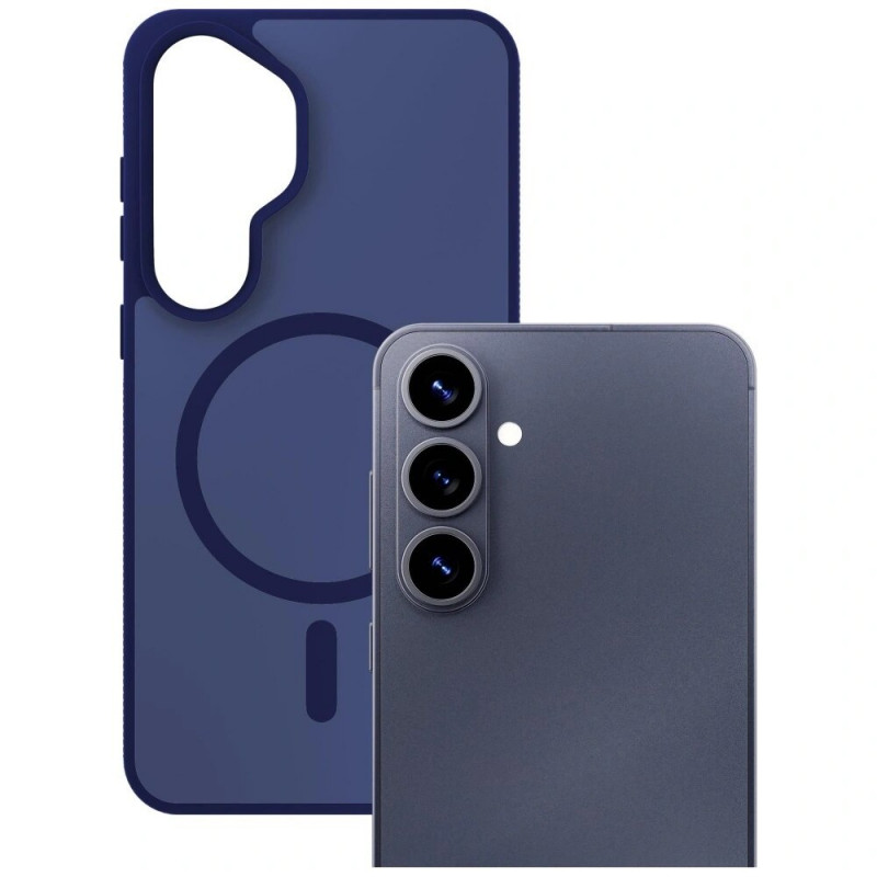 3MK Smoke MagCase für Samsung Galaxy S26, blau