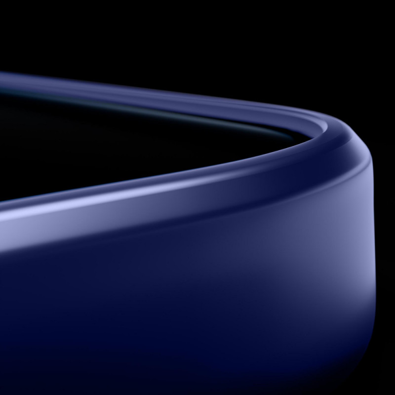 3MK Smoke MagCase für Apple iPhone 16 Pro Max, blau