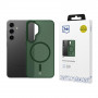 3MK Smoke MagCase für Samsung Galaxy S24, grün