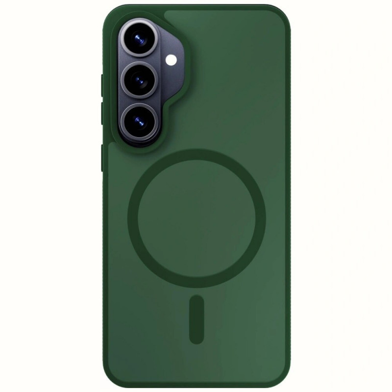 3MK Smoke MagCase für Samsung Galaxy S26+, grün