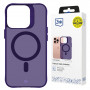 3MK Smoke MagCase für Apple iPhone 16 Pro Max, lila