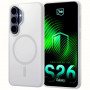3MK Smoke MagCase für Samsung Galaxy S26+, weiß