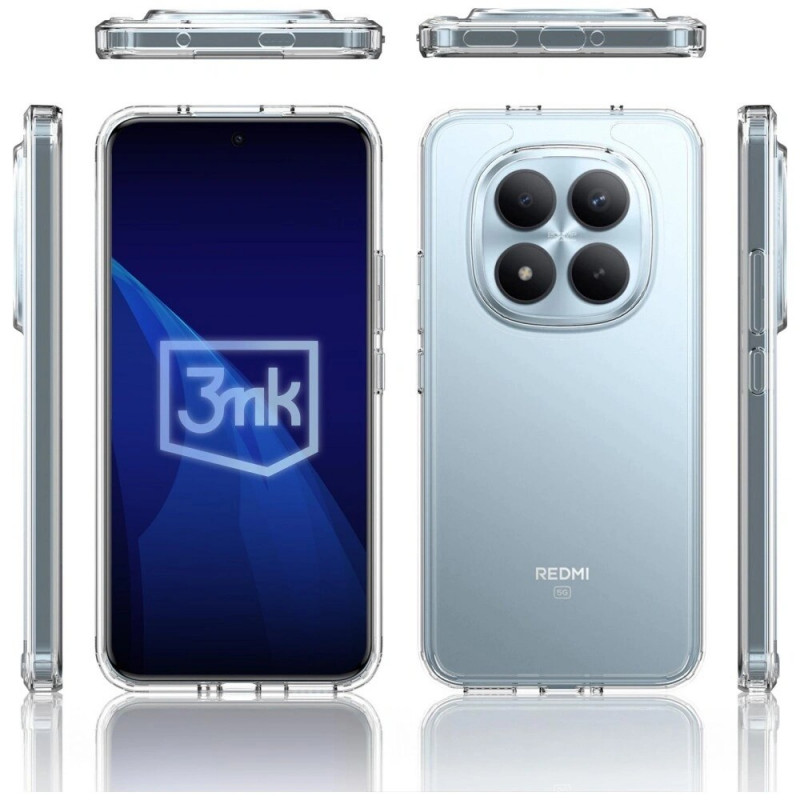 3MK Armor Case Xiaomi Redmi Note 15 Pro 4G Smartphone-Hülle, transparent
