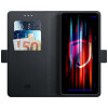 3MK Wallet Case für Realme C71, schwarz