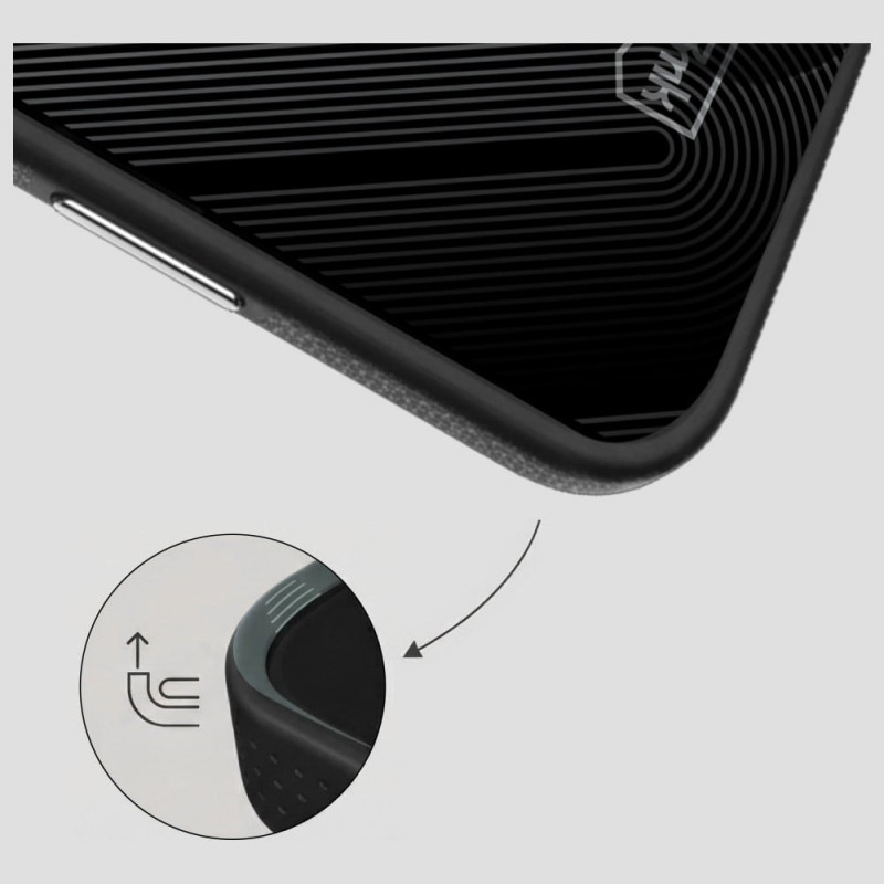 3MK Fortis MagCase Apple iPhone 16 Smartphone-Hülle, Schwarz