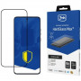 3MK HardGlass Max Motorola Edge 50 Neo Displayschutzglas aus gehärtetem Glas, Schwarz