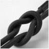 3MK Hyper Cable N-SERIES USB-C-auf-USB-C-Kabel mit 180°-Drehspitze, 1 m, 100 W, Schwarz