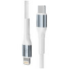 3MK Hyper Cable N-SERIES USB-C-auf-Lightning-Kabel, 2 m, 27 W, Weiß