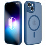 3MK Misty MagCase Hülle für Apple iPhone 15, blau