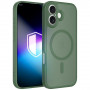 3MK Misty MagCase Magnetische Hülle für Apple iPhone 17, Grün