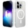 3MK Misty MagCase Apple iPhone 15 Pro Smartphone-Hülle, MagSafe-kompatibel, weiß