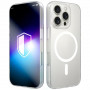 3MK Misty MagCase Apple iPhone 16 Pro Max Smartphone-Hülle, MagSafe-kompatibel, weiß