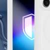 3MK Misty MagCase Apple iPhone 17 Smartphone-Hülle, MagSafe-kompatibel, weiß