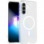 3MK Misty MagCase Samsung Galaxy A37 Smartphone-Hülle, MagSafe-kompatibel, weiß