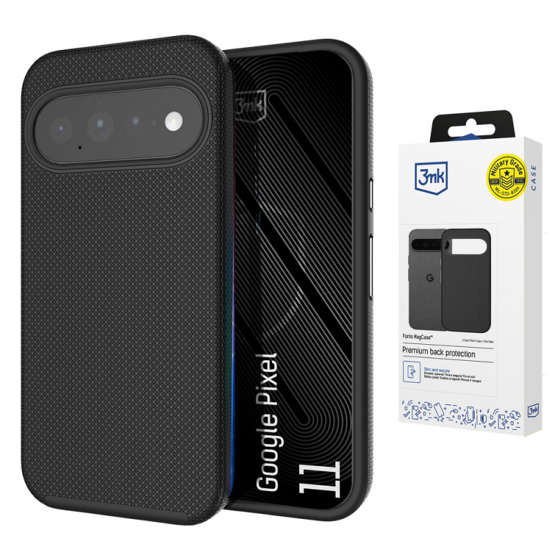 3MK Fortis MagCase Google Pixel 11, schwarz