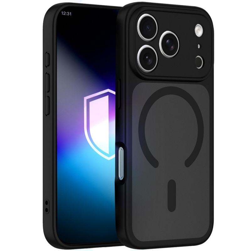 3MK Misty MagCase Apple iPhone 17 Pro Max / 18 Pro Max Handyhülle, schwarz