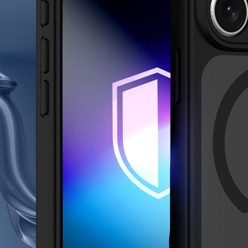 3MK Misty MagCase Apple iPhone 17 Pro Max / 18 Pro Max Handyhülle, schwarz