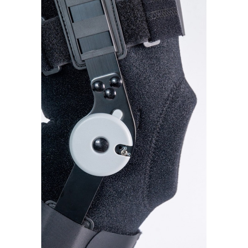 Rehafund Stabilmax O-1243/L lange offene Knieorthese