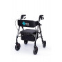 Rehafund Marsylia RF-617/G Vierrad-Rollator, Graphit