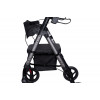 Rehafund Marsylia RF-617/G Vierrad-Rollator, Graphit