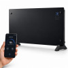 Extralink smartes Glaspanel-Heizgerät LPL-23A-BL, 2000 W, WiFi, Schwarz