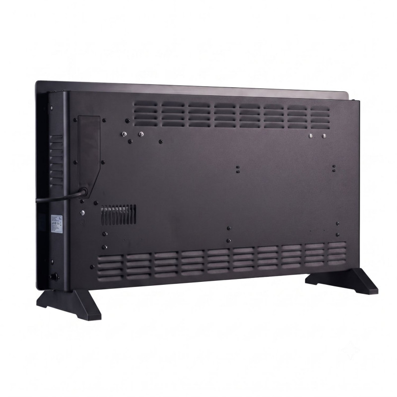 Extralink smartes Glaspanel-Heizgerät LPL-23A-BL, 2000 W, WiFi, Schwarz