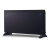 Extralink smartes Glaspanel-Heizgerät LPL-23A-BL, 2000 W, WiFi, Schwarz
