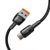 Tech-Protect UltraBoost Evo Kabel USB-A / USB-C 100W 5A 50cm Schwarz