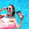 Tech-Protect UWC9 Universelle wasserdichte Hülle 8,9", Schwarz/Orange