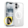 Tech-Protect Flexair Hybrid CC MagSafe Apple iPhone 16 Hülle, transparent