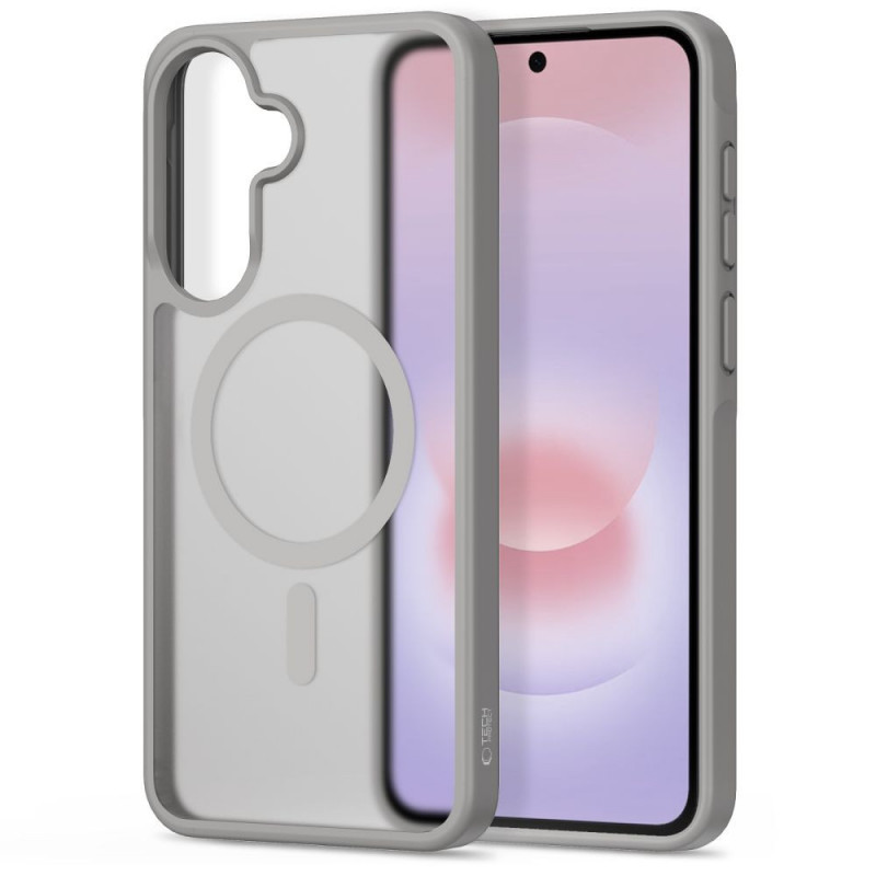 Tech-Protect Magmat MagSafe Samsung Galaxy A57 5G Hülle, mattes Grau