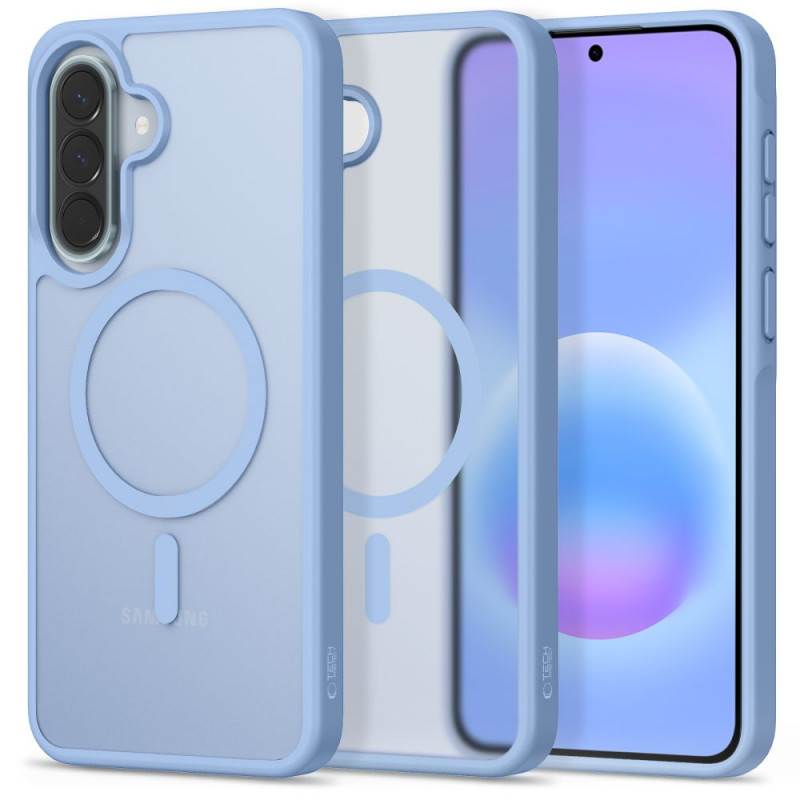 Tech-Protect Magmat MagSafe Hülle für Samsung Galaxy A57 5G, Matte Icyblue