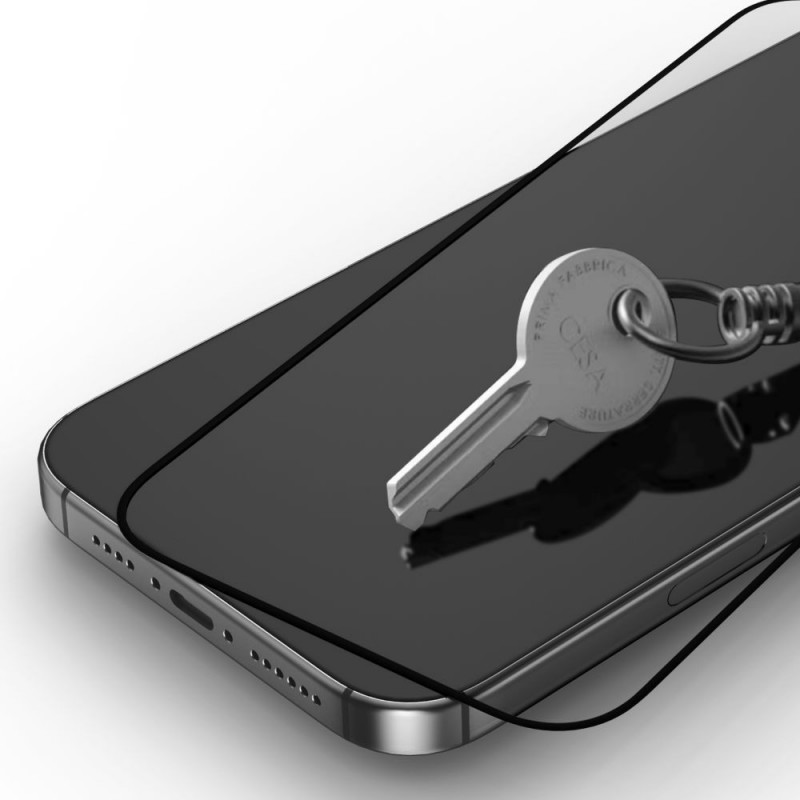 Tech-Protect Glass Fit+ Motorola Moto G67 / G77 Displayschutzglas, Schwarz (2 Stk.)