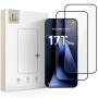 Tech-Protect Glass Fit+ Panzerglas für Xiaomi 17T Pro (2 Stk.), Schwarz