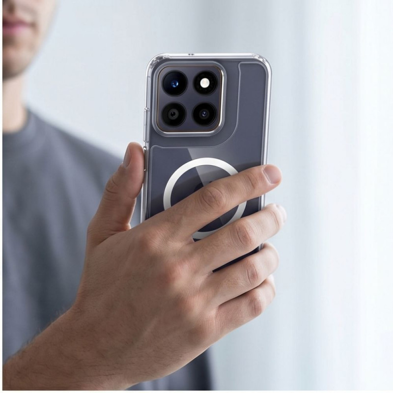 Tech-Protect FlexAir Hybrid MagSafe Hülle für Motorola Edge 70 Fusion / Fusion+ 5G, transparent