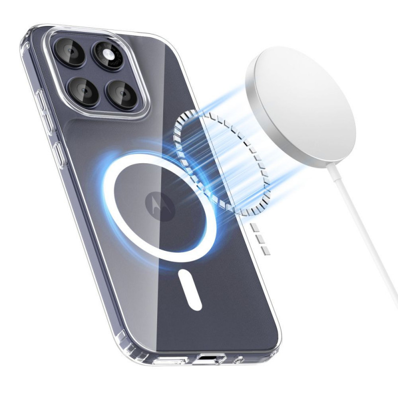 Tech-Protect FlexAir Hybrid MagSafe Hülle THP5503 für Motorola Moto G67 / G77, transparent