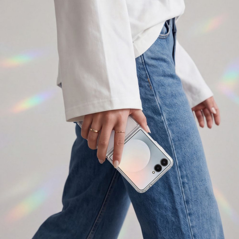 Tech-Protect FlexAir Hybrid Hülle für Samsung Galaxy Z Flip 8, transparent