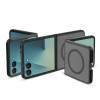 Tech-Protect Magmat MagSafe Hülle THP5583 für Samsung Galaxy Z Flip 8, Mattschwarz