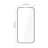 Tech-Protect Glass Fit+ Panzerglas für OnePlus Nord 6 (2 Stk.), Schwarz