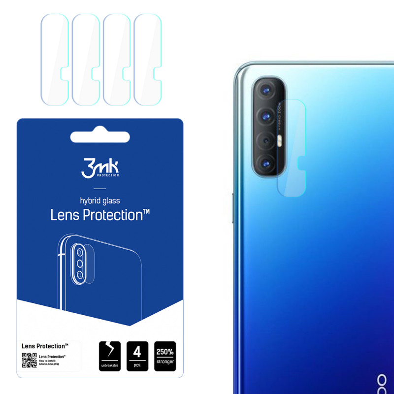 3MK Lens Protection Oppo Reno 3 Pro Kameraobjektivschutz (4 Stk.), 3MK1517