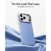 ESR Leder-Kickstand-MagSafe-Hülle für Apple iPhone 17 Pro Max / 18 Pro Max, Hellblau