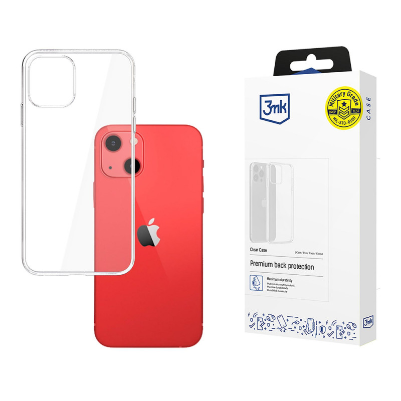 3MK Clear Case für Apple iPhone 13 (3MK3325), transparent