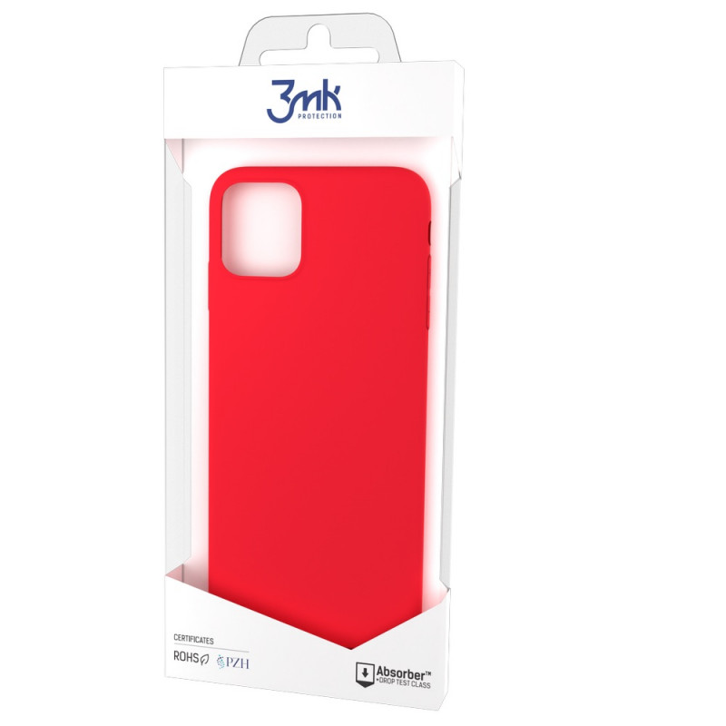 3MK Matt Case für Apple iPhone 13 (3MK3394STR), erdbeerrot
