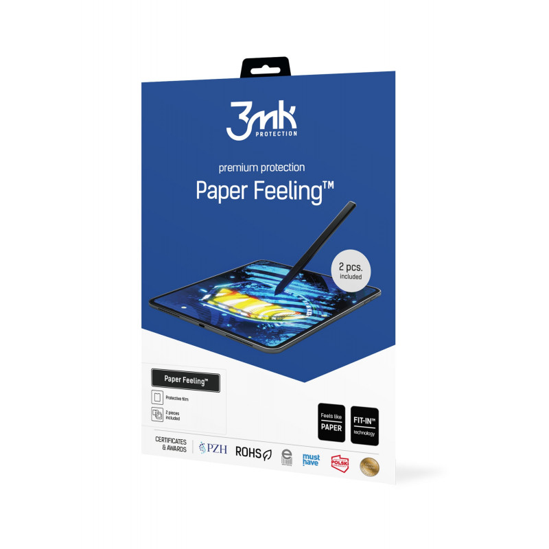 3MK PaperFeeling Microsoft Surface Pro 7+ 12.3 Tablet-Displayschutzfolie (2 Stk.)