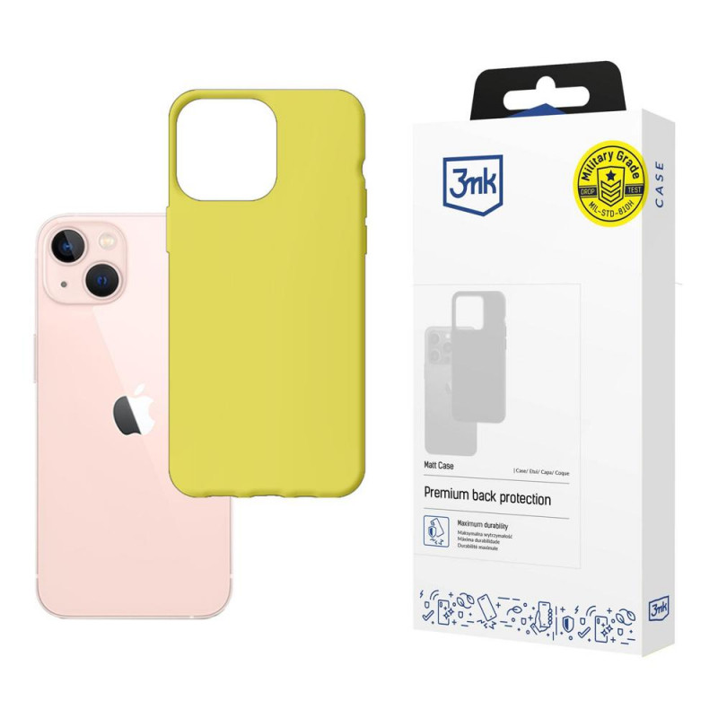 3MK Matt Case 3MK4036 für Apple iPhone 14 Plus / 15 Plus, lime